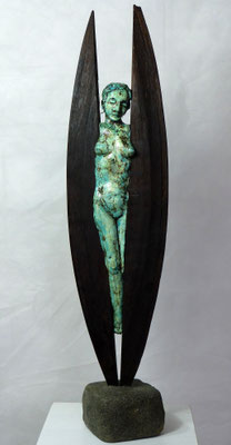 Feuillage, 54 x 13 x 8 cm