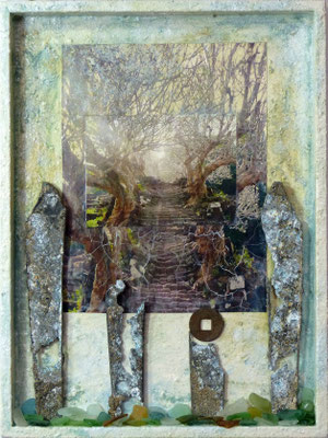 Der geheime Garten, 40 x 30 cm