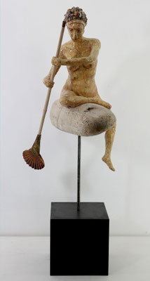 Le silence de la mer, 68 x 29 x 38 cm