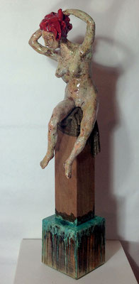 Im Bade, 64 x 20 x 18 cm