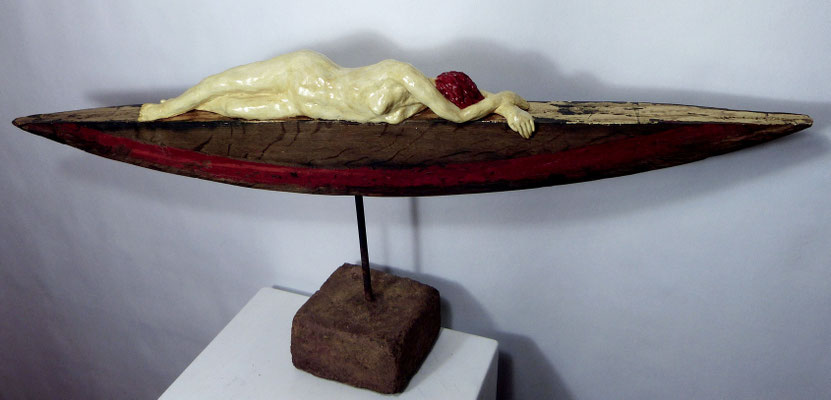 The beautiful unknown, 35 x 57 x 12 cm