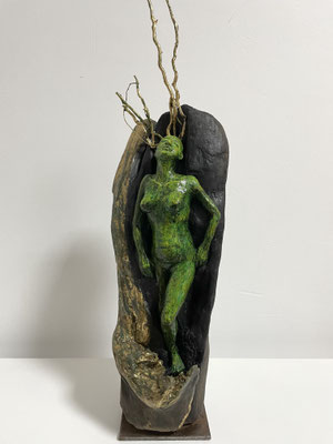 The return of being, 57 x 17 x 16 cm