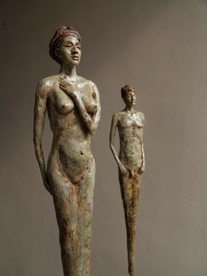 Berührung der Unendlichkeit, 148 x 86 x 16 cm