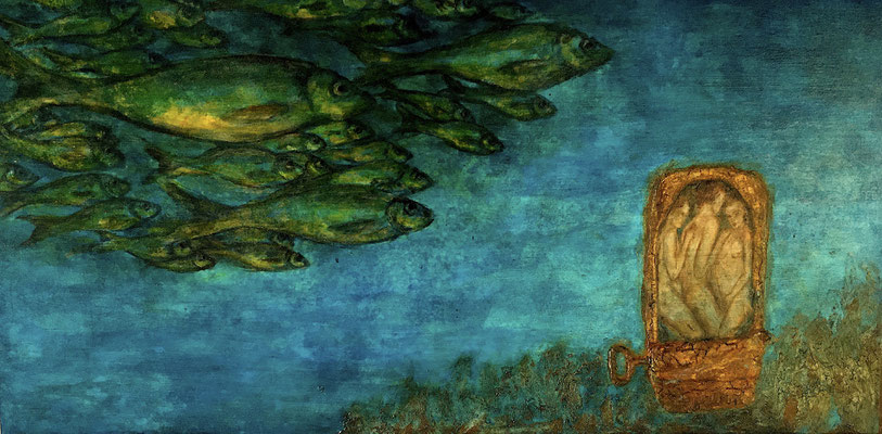 Short Sea Story, 40 x 80 cm