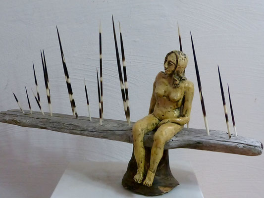 Am Wasser, 35 x 59 x 16 cm
