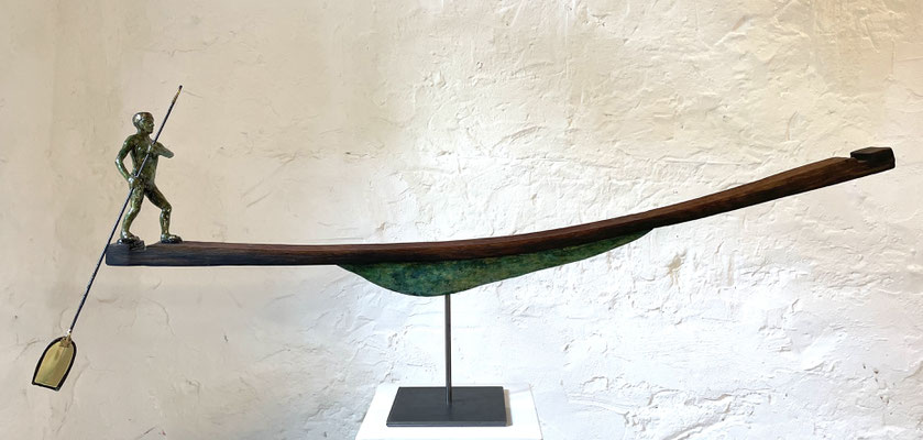 Silent Sea, 58 x 145 x 20 cm