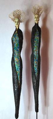 Gestirne, 136 x 18 x 16 cm / 146 x 15 x 11 cm