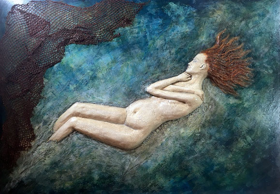 Born, never asked, 70 x 100 cm
