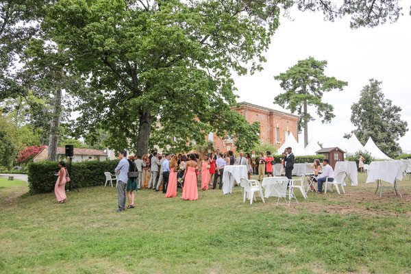 Photographe mariage albi tarn, photo du vin d'honneur