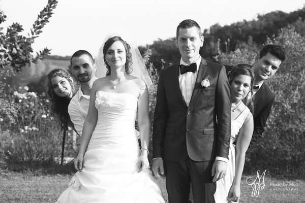Photographe mariage albi tarn, photo de groupe