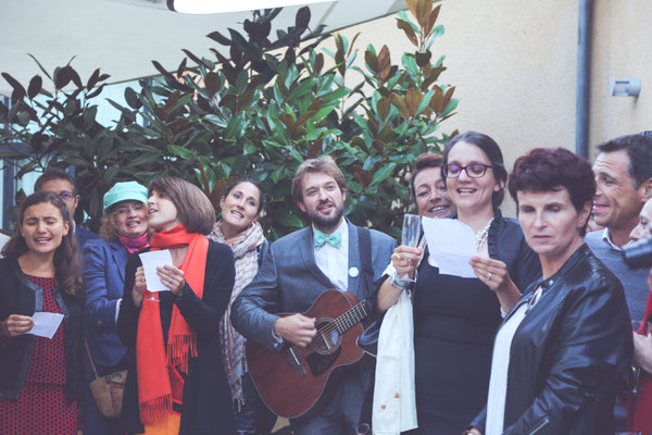 Photographe mariage albi tarn, photo du vin d'honneur