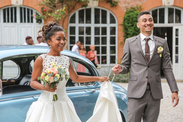 Photographe mariage albi tarn, photo du vin d'honneur