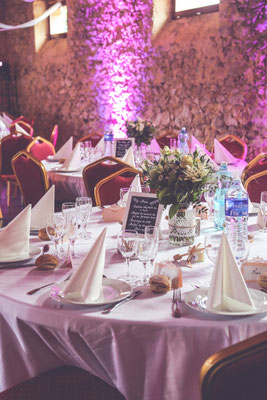 Photographe mariage albi tarn, photo de la salle de réception