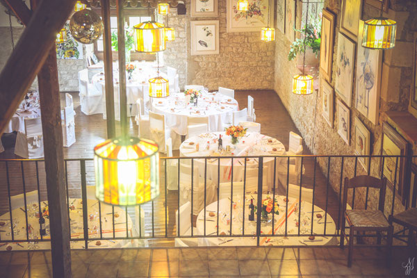 Photographe mariage albi tarn, photo de la salle de réception