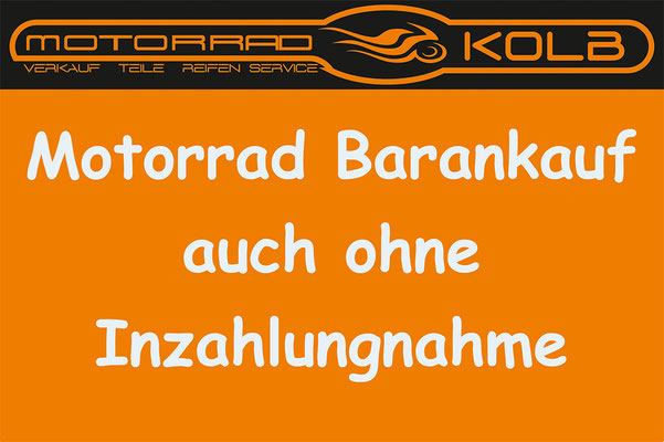 Barankauf Motorrad Kolb