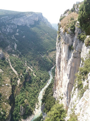 Unterwegs in den Gorges-du-Verdon