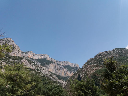 Unterwegs in den Gorges-du-Verdon