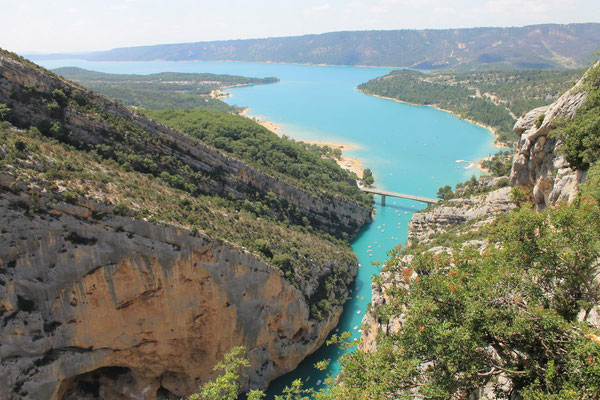 Unterwegs in den Gorges-du-Verdon