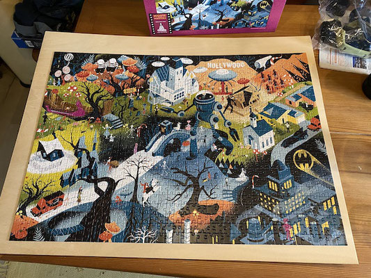 Tim Burton-Puzzle war richtig cool