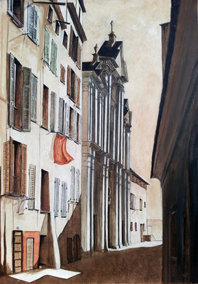 Bastia - Rue Sainte Marie - la Citadelle - 81 x 116 cm