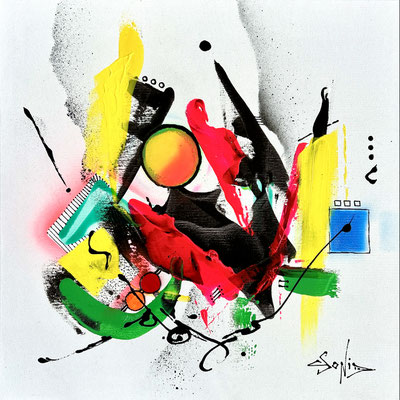 Flash Color - 50 x 50 cm - 800 €