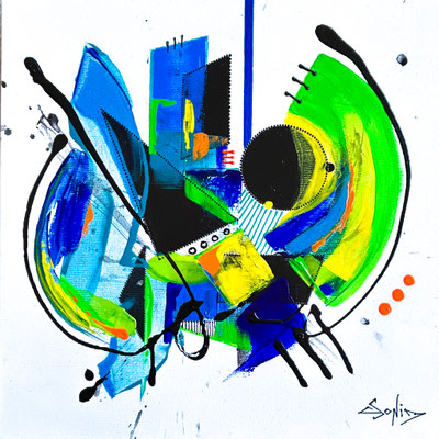 Klein d’énergie - 40 x 40 cm - 600 €