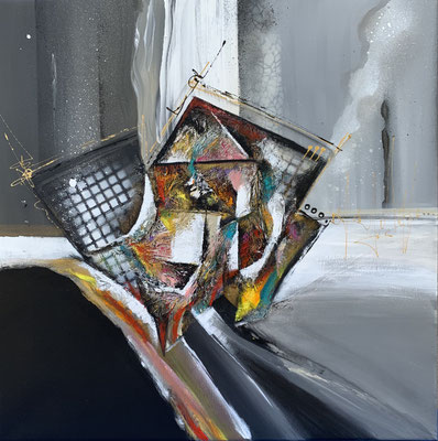 Équilibre - 60 x 60 cm - 1000 €