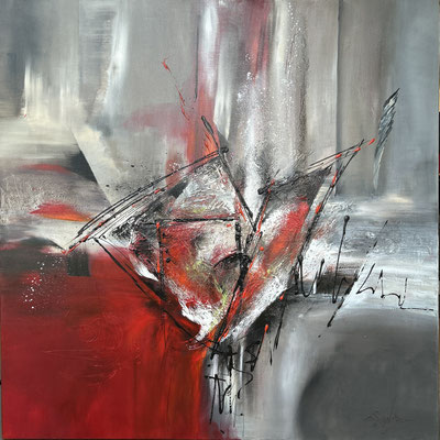Poésie - 90 x 90 cm - 2600 €
