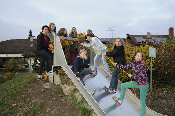 "Arrangiert euch zu einem originellen Gruppenfoto" war die Aufgabe. 