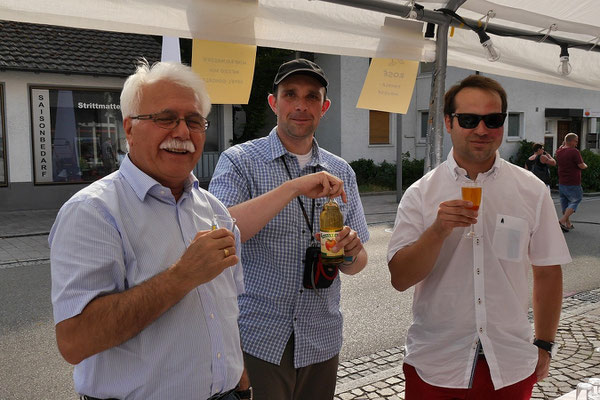 Freunde von der SPD geben uns die Ehre.