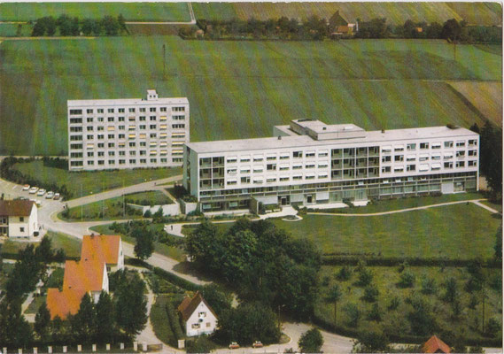 Wertingen Kreiskrankenhaus Luftbildverlag Hans Bertram WE 23 13 C