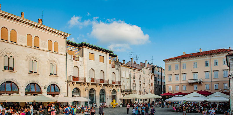 Altstadt Pula (Foto von gruppenunterkuenfte.de)