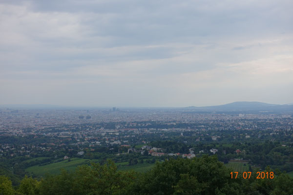Sicht auf Wien