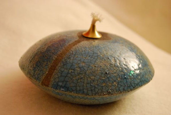 Öllampe raku