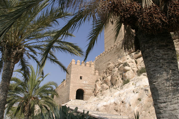 Die Alcazaba von Almeria