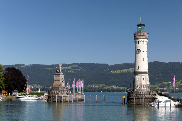 Lindau Hafeneinfahrt