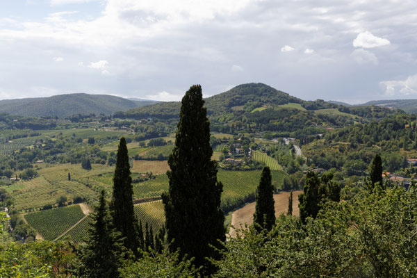 Landschaft bei Montepulciano