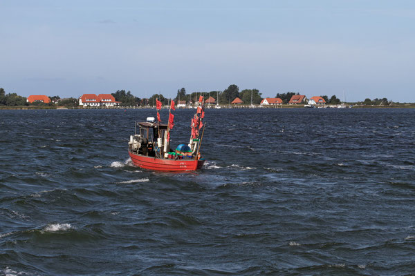Fischerboot vor Hiddensee