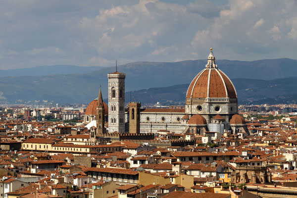 Blick auf Florenz von der Piazzale Michelangelo