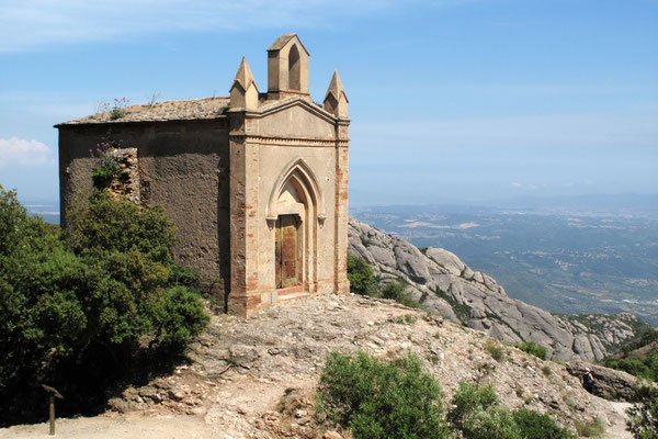 Kapelle in der Nähe des Klosters Montserrat 