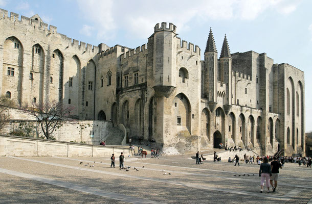 Papstpalast in Avignon