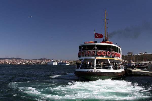 Fährschiff in Eminönü