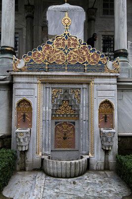 Topkapi -Palast (Brunnen)