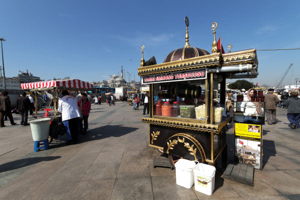 Essensstand in Eminönü