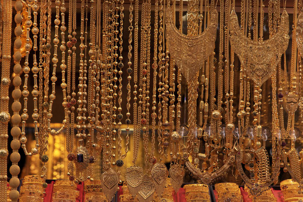 Traditioneller Goldschmuck im Großen Basar