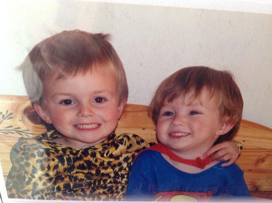 Troye and big brother Steele