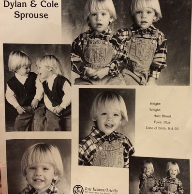 The twins' portfolio - Great thanks to the super Robin @ littlecelebrities.jimdo.com !!