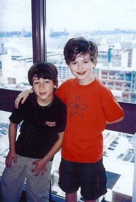 Nick and Broadway friend Patrick Stogner - credit Patrick!