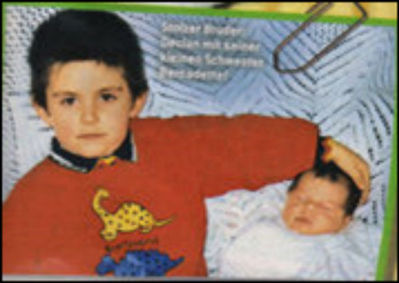 Little Declan and baby Bernadette!