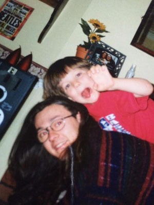 Louis and papa Mark
